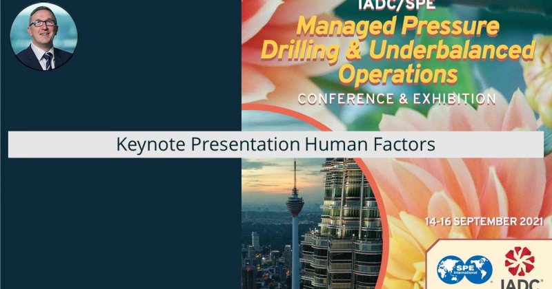 Keynote Presentation Human Factors at the IADC/SPE 