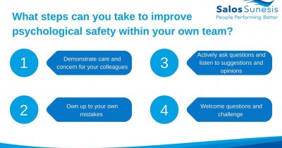 Psychological Safety Steps